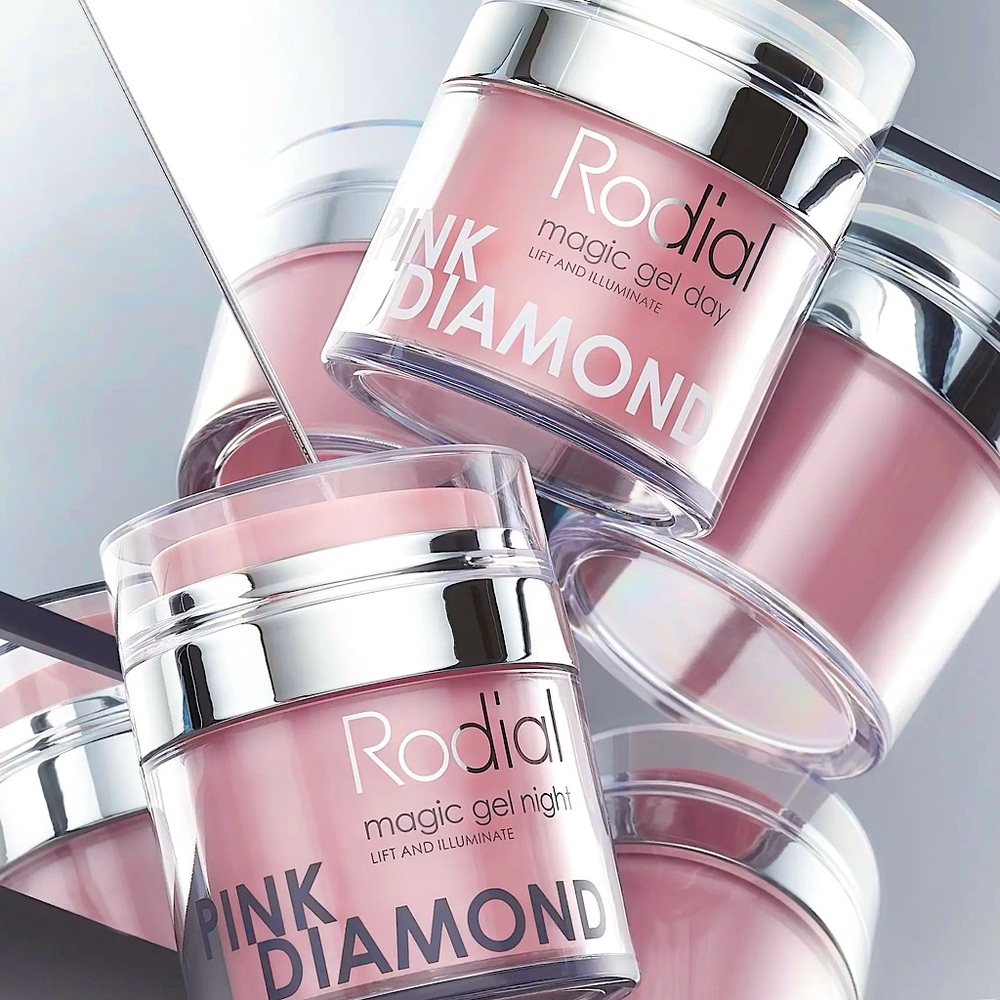 NIB Pink Diamond Magic Gel Anti Aging Night Cream Full Size